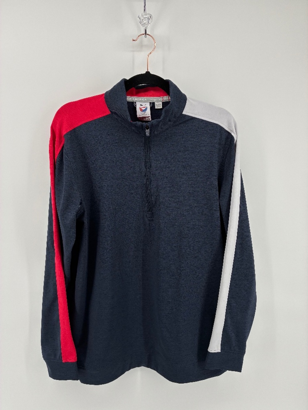 Puma Navy and Red Pullover